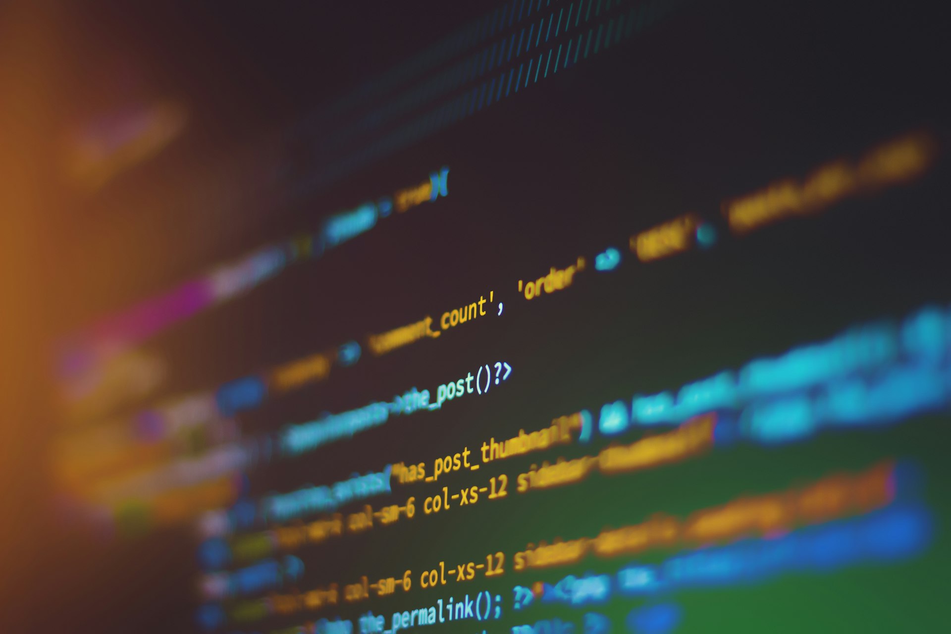 AI assistant helping with website copywriting on multiple screens